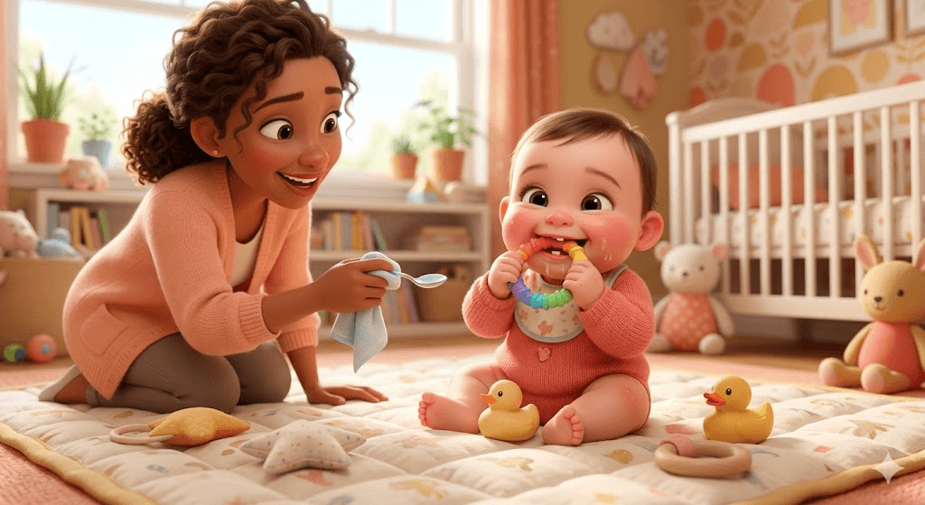 Dentizione: i primi dentini e come alleviare il fastidio