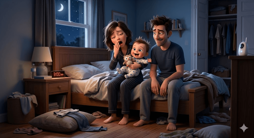 Le regressioni del sonno: cosa sono e come sopravvivere