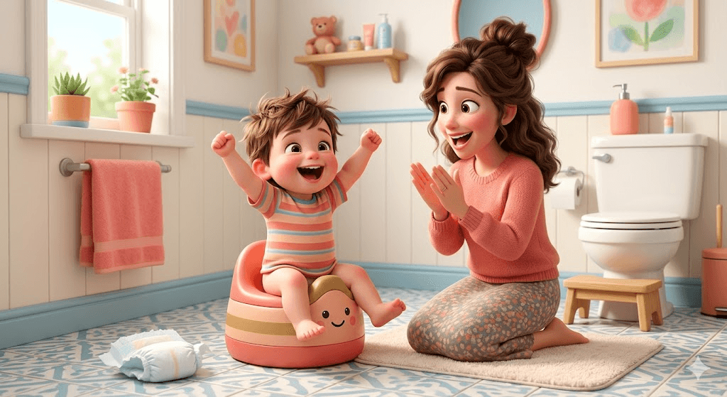 Togliere il pannolino: quando e come fare